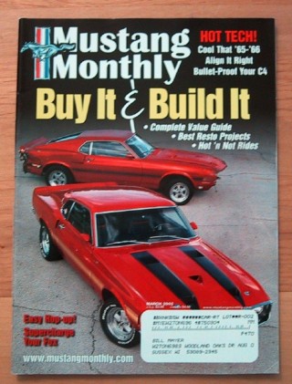 MUSTANG MONTHLY 2002 MAR - PAXTON 4 A 5.0, HOT COMBOS